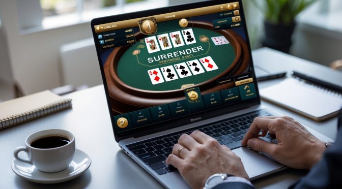 Cara Menggunakan Fitur Surrender di Blackjack Online dengan Tepat untuk Meningkatkan Peluang Menang