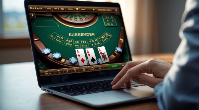 Kapan Waktu Terbaik Mengambil Surrender di Blackjack Online untuk Meningkatkan Peluang Anda